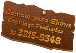 Contato para Shows | Capitinga Produ&ccedil;&otilde;es - 32 3215-9348